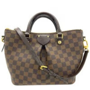 LOUIS VUITTON Siena Damier Ebene Brown Handbag Shoulder Bag Crossbody